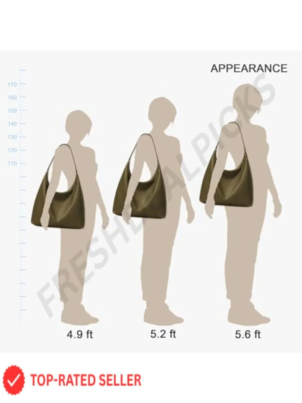 Large Slouchy Vegan Leather Hobo Tote Bag with Zipper Pockets